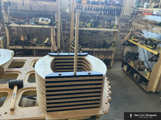 Parametric Bench Assembly - CNC Routed