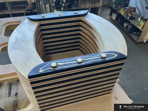 Parametric Bench Assembly - CNC Routed