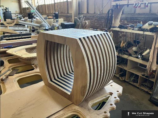 Parametric Bench Assembly - CNC Routed