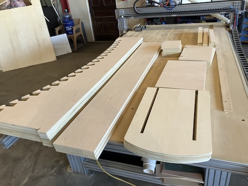 CNC Milled Commercial Display for Retail Outlet