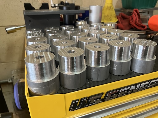 CNC Cut metal parts for restuarant tables